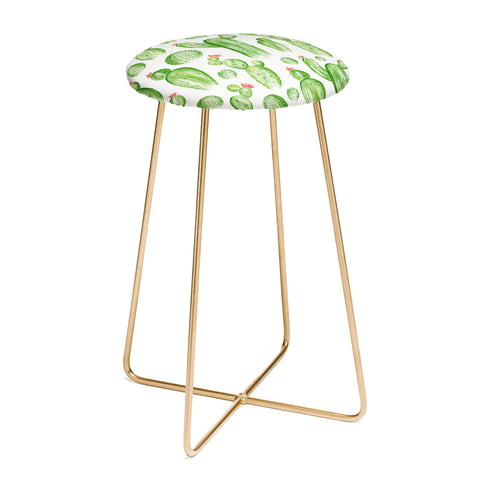 Heather Dutton Cactus Gardens Counter Stool