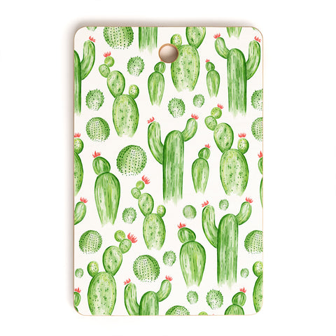 Heather Dutton Cactus Gardens Cutting Board Rectangle