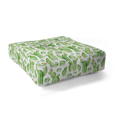 Heather Dutton Cactus Gardens Floor Pillow Square