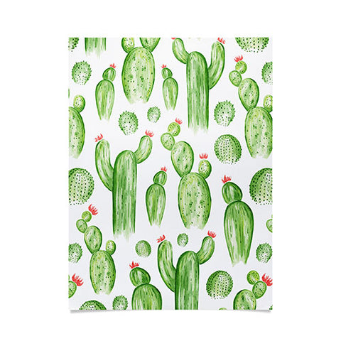 Heather Dutton Cactus Gardens Poster