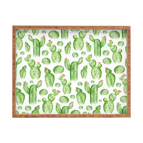 Heather Dutton Cactus Gardens Rectangular Tray