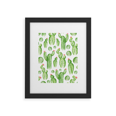 Heather Dutton Cactus Gardens Framed Art Print