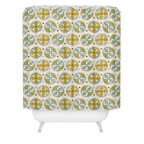 Heather Dutton Cartwheel Shower Curtain