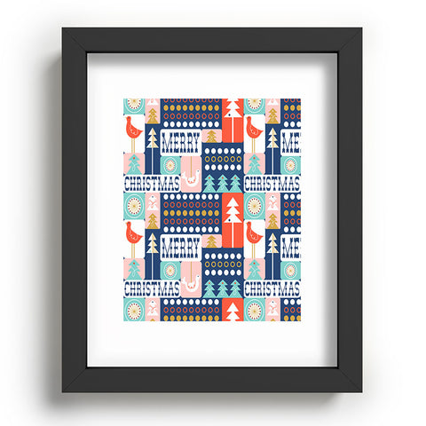 Heather Dutton Christmas Collage Chill Recessed Framing Rectangle