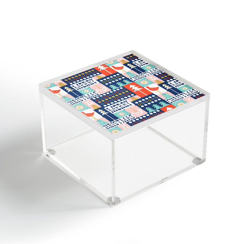 Heather Dutton Christmas Collage Chill Acrylic Box