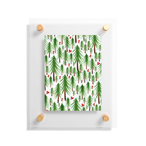 Heather Dutton Christmas Tree Farm Floating Acrylic Print