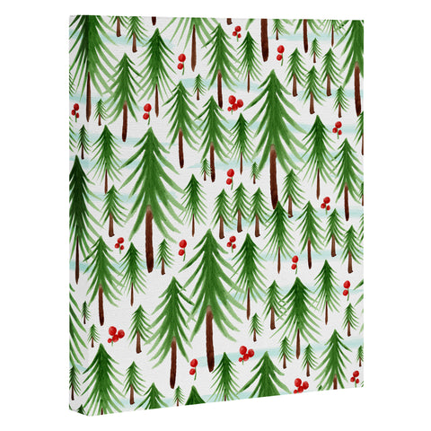Heather Dutton Christmas Tree Farm Art Canvas