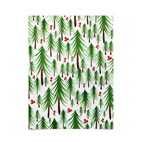 Heather Dutton Christmas Tree Farm Poster