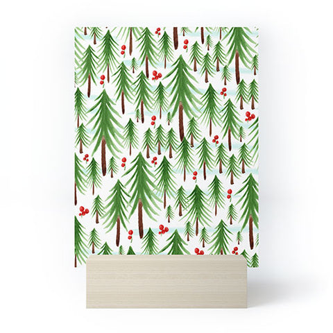 Heather Dutton Christmas Tree Farm Mini Art Print