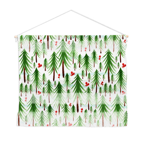 Heather Dutton Christmas Tree Farm Wall Hanging Landscape