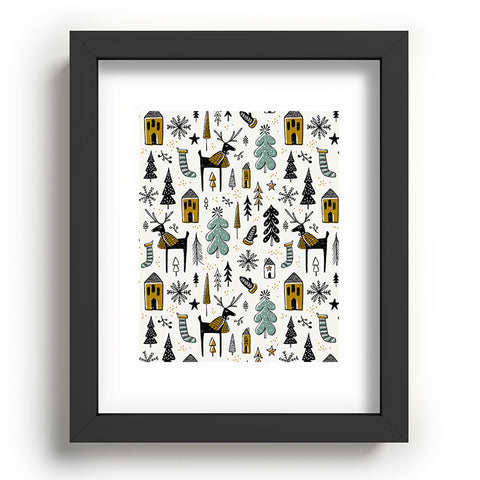 Heather Dutton Christmas Wonderland Recessed Framing Rectangle