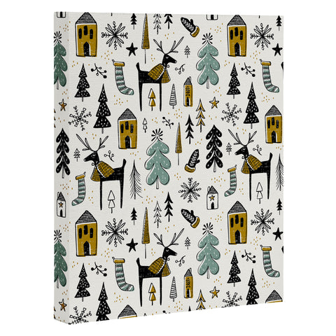 Heather Dutton Christmas Wonderland Art Canvas