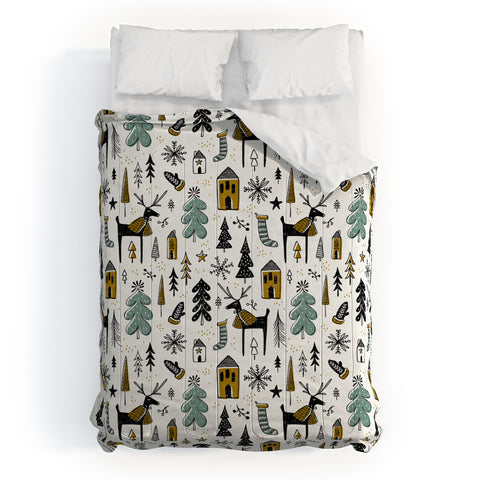 Heather Dutton Christmas Wonderland Comforter