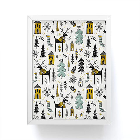 Heather Dutton Christmas Wonderland Framed Mini Art Print