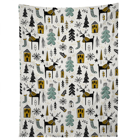 Heather Dutton Christmas Wonderland Tapestry