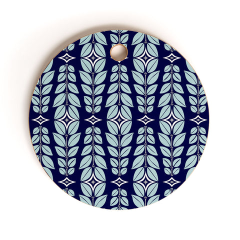 Heather Dutton Cortlan Navy Yard Cutting Board Round