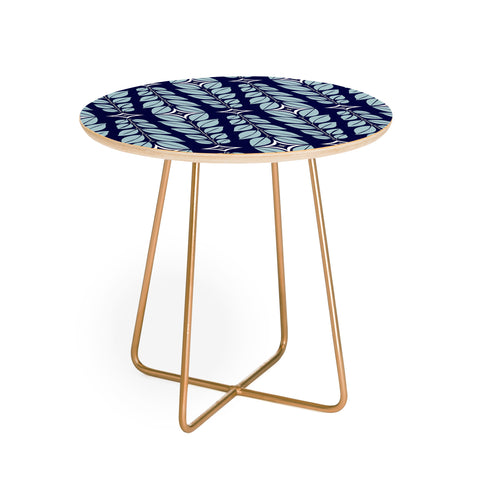 Heather Dutton Cortlan Navy Yard Round Side Table