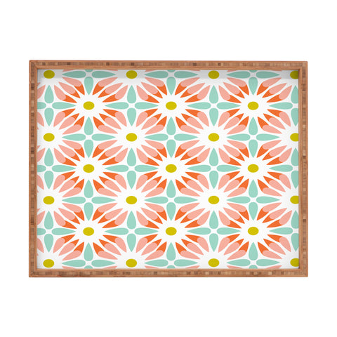 Heather Dutton Crazy Daisy Sorbet Rectangular Tray