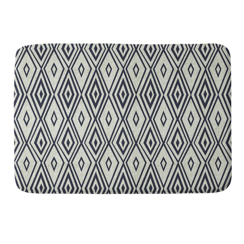 Heather Dutton Crystalline Bleached Beige Memory Foam Bath Mat