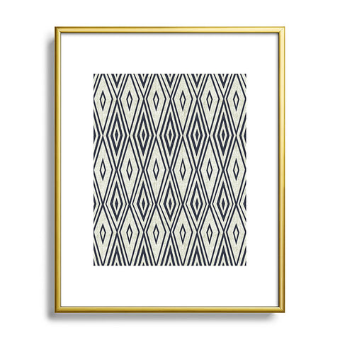 Heather Dutton Crystalline Bleached Beige Metal Framed Art Print