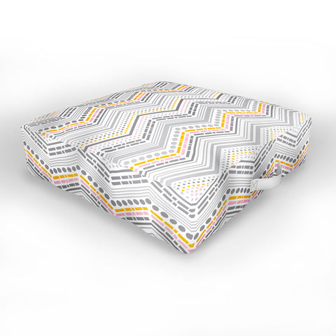 Heather Dutton Dash And Dot Neapolitan Outdoor Floor Cushion