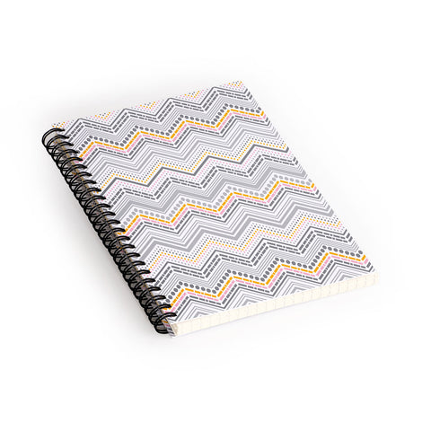 Heather Dutton Dash And Dot Neapolitan Spiral Notebook