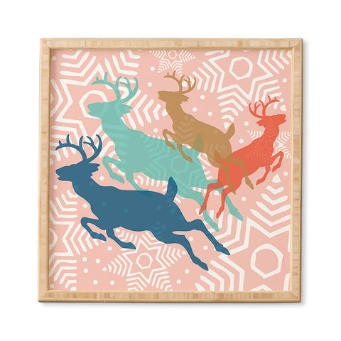 Heather Dutton Dashing Through The Snow Serene Framed Wall Art