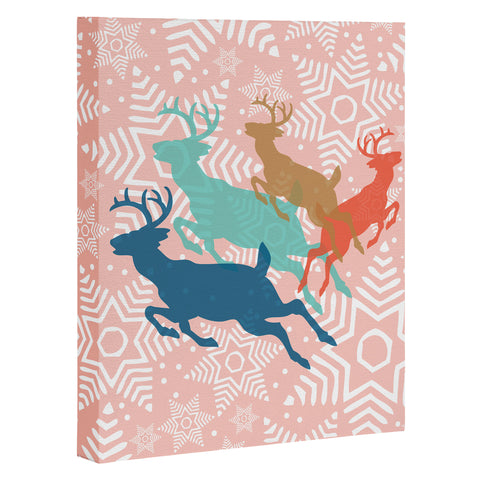 Heather Dutton Dashing Through The Snow Serene Art Canvas