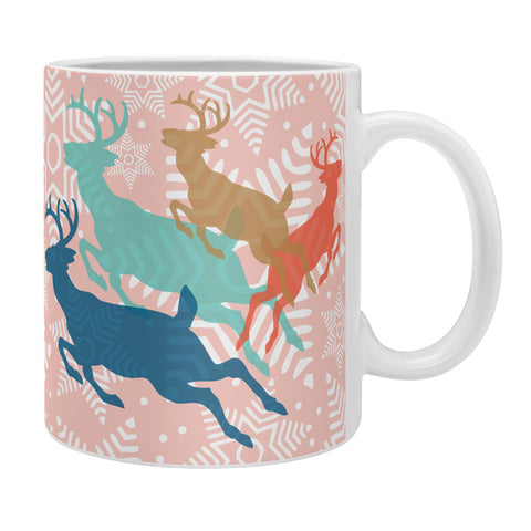 Heather Dutton Dashing Through The Snow Serene Coffee Mug