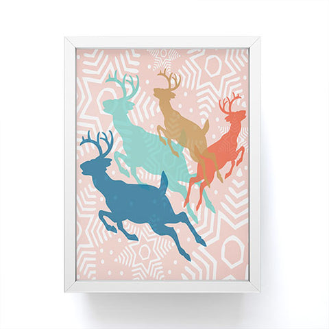 Heather Dutton Dashing Through The Snow Serene Framed Mini Art Print