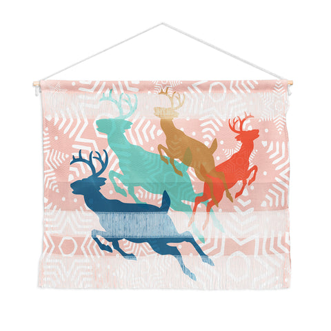 Heather Dutton Dashing Through The Snow Serene Wall Hanging Landscape