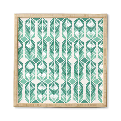 Heather Dutton De Lux Mint Framed Wall Art