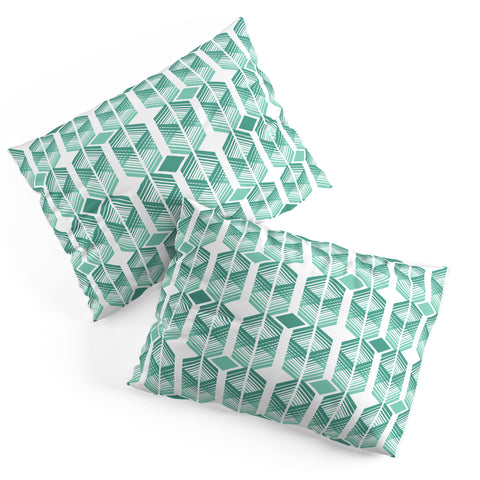 Heather Dutton De Lux Mint Pillow Shams