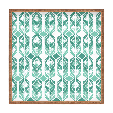 Heather Dutton De Lux Mint Square Tray