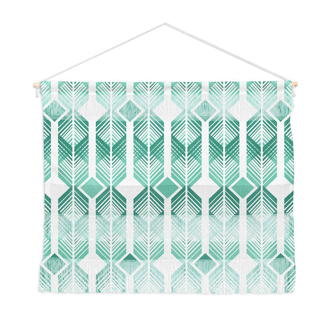 Heather Dutton De Lux Mint Wall Hanging Landscape