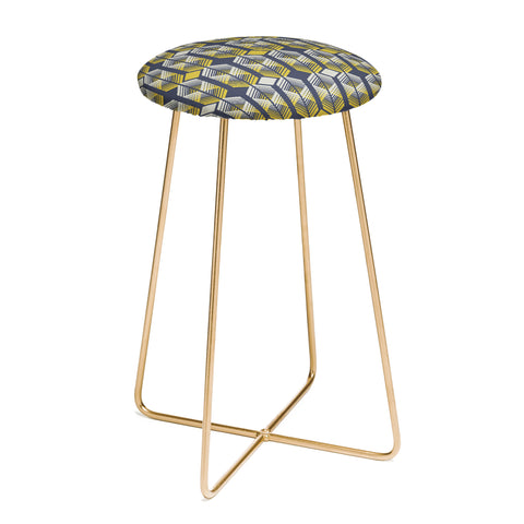 Heather Dutton De Lux Smooth Counter Stool