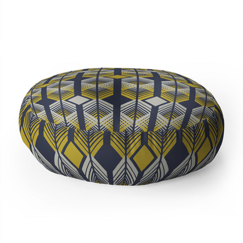 Heather Dutton De Lux Smooth Floor Pillow Round