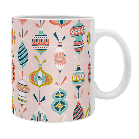 Heather Dutton Decorated Blush Coffee Mug