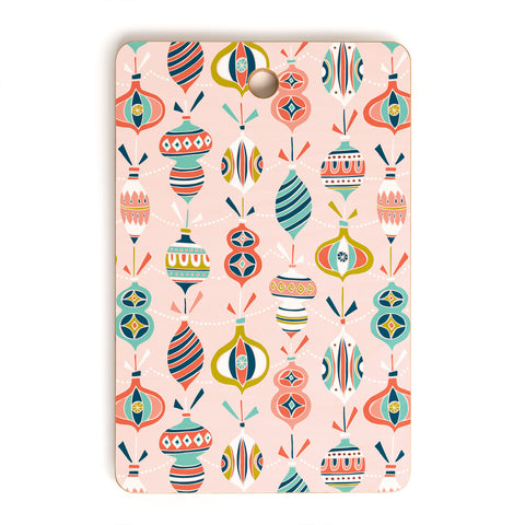 Heather Dutton Decorated Blush Cutting Board Rectangle