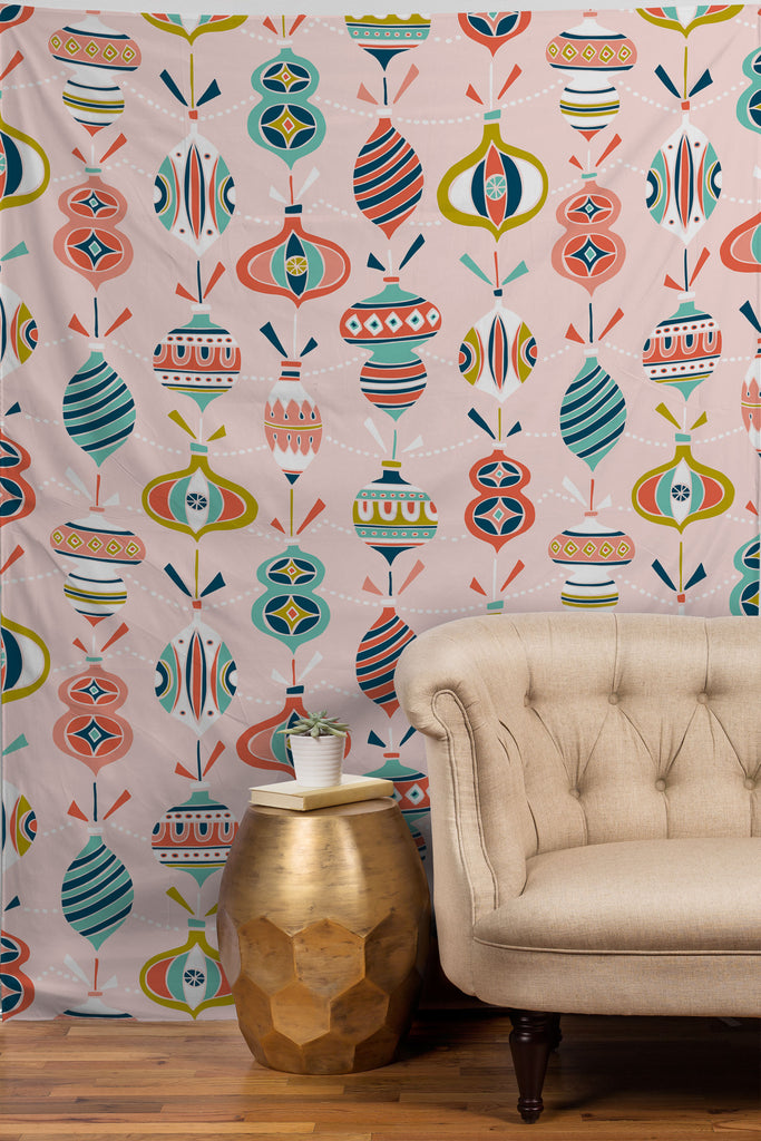 Decorated Blush Tapestry Heather Dutton