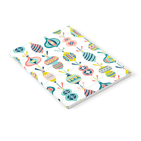 Heather Dutton Decorated White Notebook