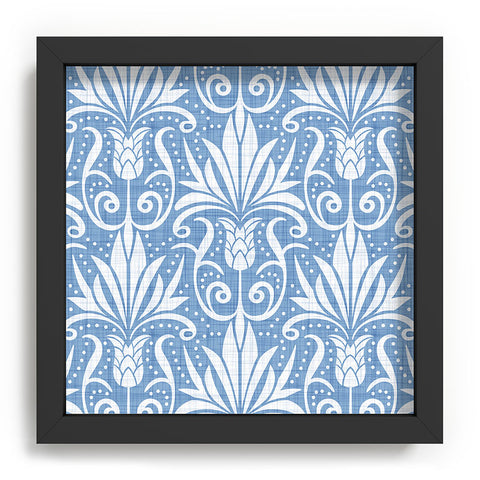 Heather Dutton Delancy Cornflower Blue Recessed Framing Square
