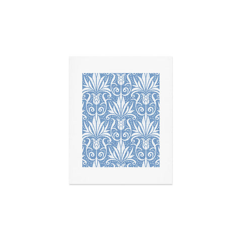 Heather Dutton Delancy Cornflower Blue Art Print