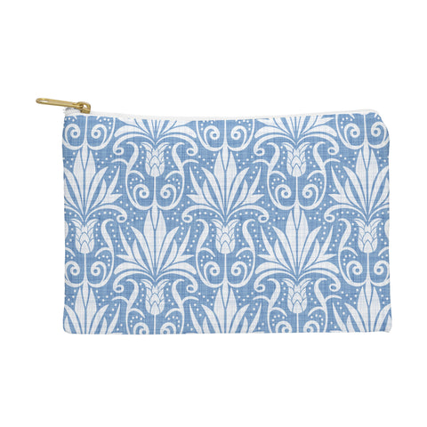 Heather Dutton Delancy Cornflower Blue Pouch