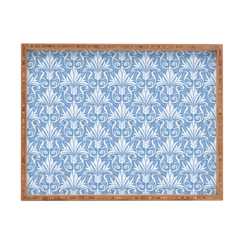 Heather Dutton Delancy Cornflower Blue Rectangular Tray