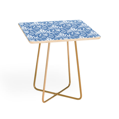 Heather Dutton Delancy Cornflower Blue Side Table
