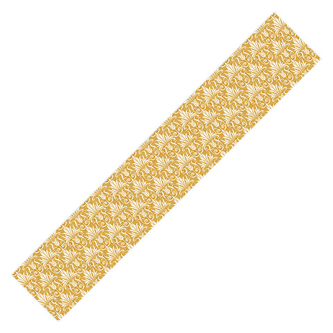 Heather Dutton Delancy Goldenrod Table Runner