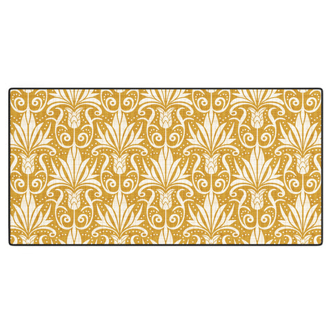 Heather Dutton Delancy Goldenrod Desk Mat