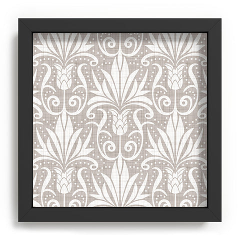 Heather Dutton Delancy Taupe Recessed Framing Square