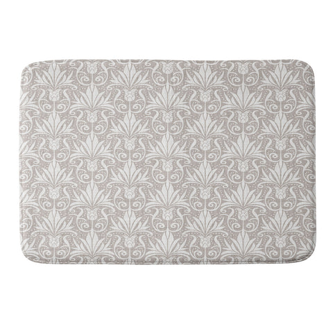 Heather Dutton Delancy Taupe Memory Foam Bath Mat